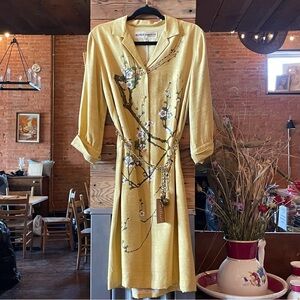 Vintage Alfred Shaheen Dress (Belt NOT included)